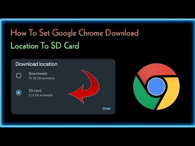 How To Set Google Chrome Download Location To SD Card | Techtitive