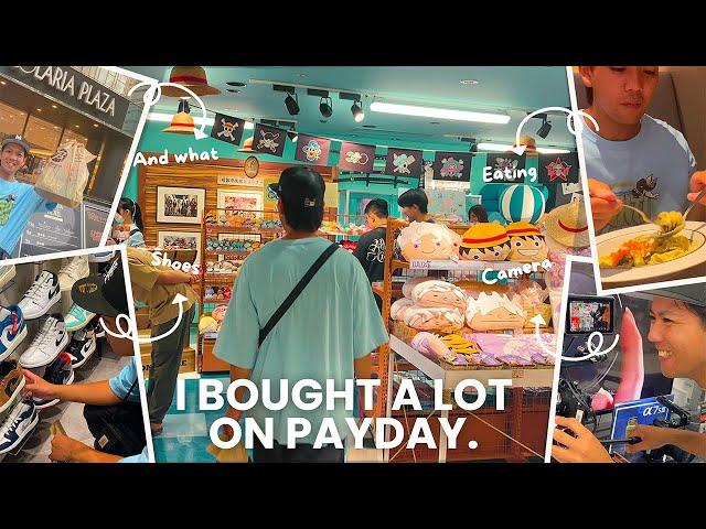 [Vlog] Daily life in Japan  I did a lot of shopping on payday!