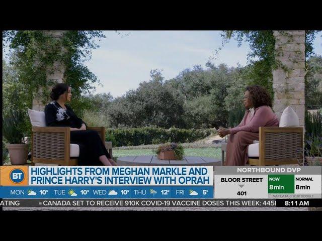 BT Entertainment: Highlights From Meghan Markle and Prince Harry’s Interview With Oprah