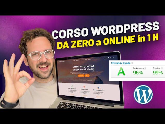 Corso WordPress Completo: Realizza Siti WordPress Fighi in 1 ora (Tutorial ITA)