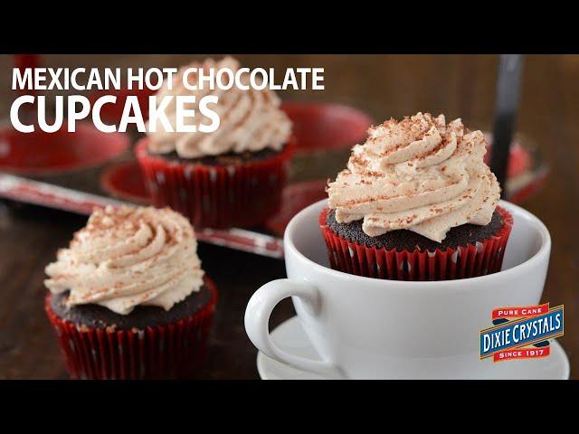 How to Make Mexican Hot Chocolate Cupcakes