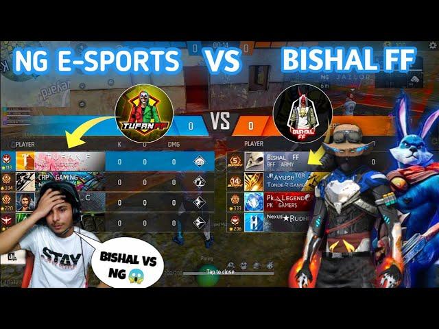 @NonstopGaming_  Squad Vs BISHAL FF Squad || 4v4 || Face to Face 