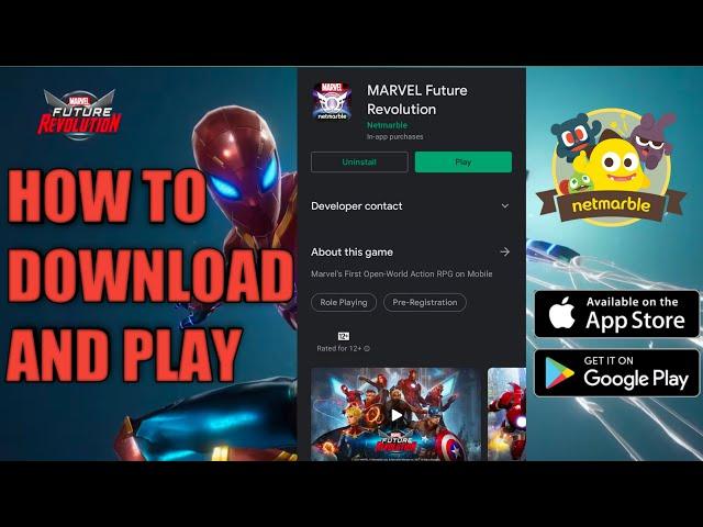 How to download and play Marvel Future Revolution,Tutorial & installation guide for android & iOS.