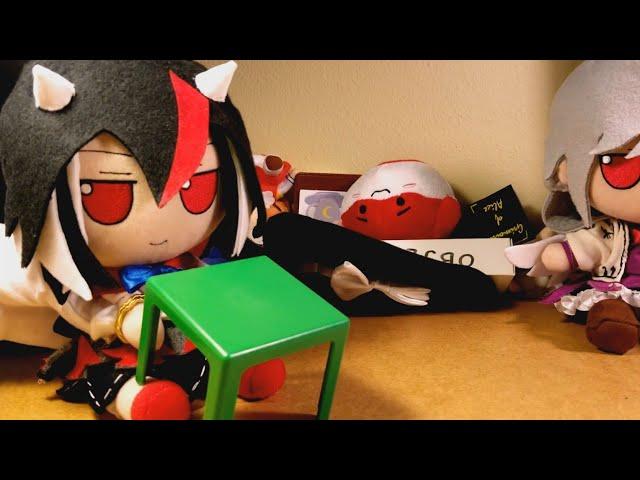 Touhou Fumos 24 - Seija Kijin Flipping A Table