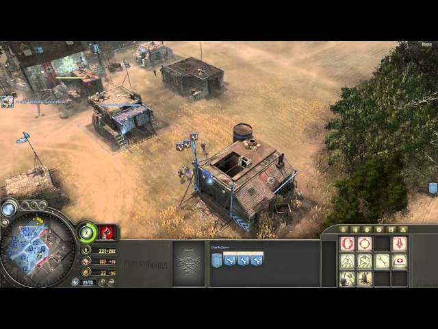 Company of Heroes - Axis (Wehrmacht) Defensive Doctrine Gameplay VS Expert A.I.