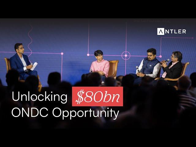 Unlocking $80bn ONDC Opportunity with Dr. Pramod Varma, T Koshy & Sujith Nair | Antler ONDC platform