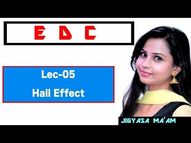 Lec 05 Hall Effect