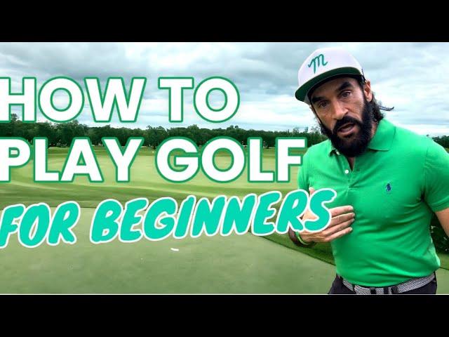 How to play golf for beginners.