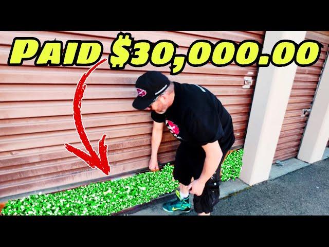 MOST EXPENSIVE Paid $30,000 for Storage Wars Unit and found huge profits in abandoned storage