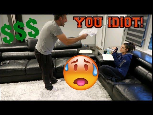 WE'RE LOSING OUR HOUSE!! **Prank on Husband**(HE WENT NUTS!)