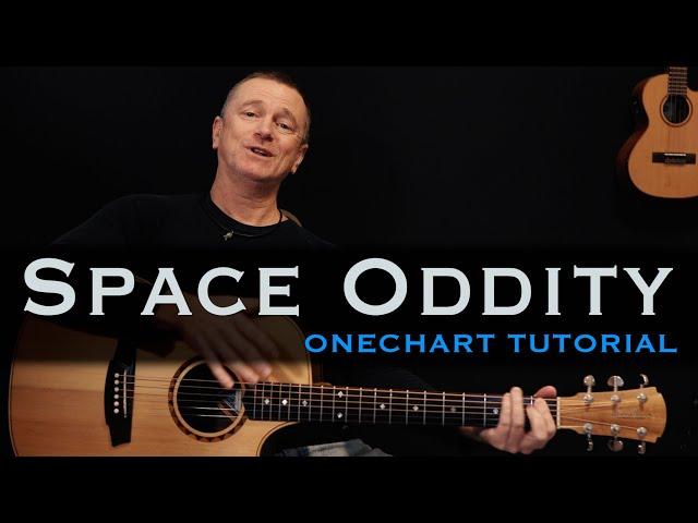 Space Oddity David Bowie guitar lesson tutorial [free tab]