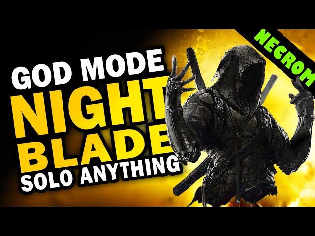 UNKILLABLE | Solo God Mode Stamina Nightblade | Necrom