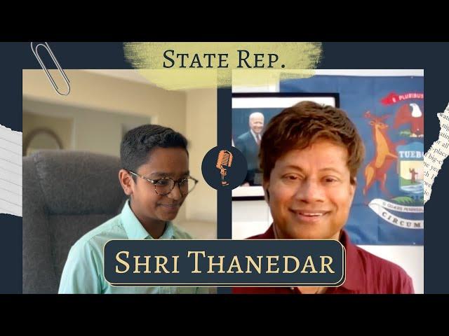 Ep. 22 | Interview: Representative Shri Thanedar | The Take With Krishna Mano