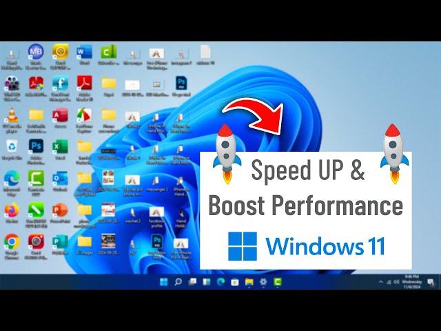 How to Speed UP & Boost Performance Windows 11