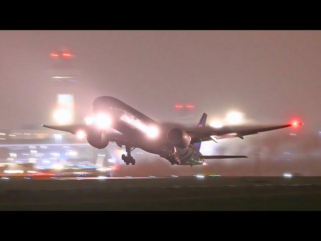 LIVE AT AMSTERDAM SCHIPHOL AIRPORT | STORM CONALL IS COMING