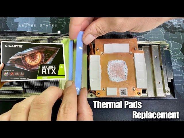 Gigabyte RTX 3080 Thermal Pads Replacement & Upgrade