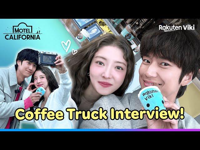 Motel California Cast Received Coffee Truck from Viki! | Exclusive Interview