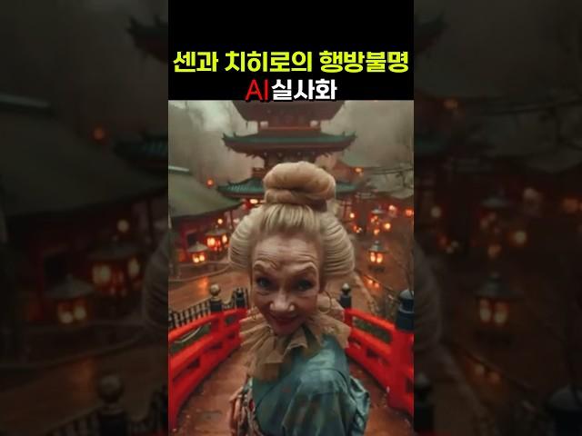 센과 치히로의 행방불명 AI실사화 팬들 뿔난 이유