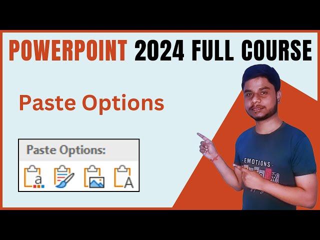 Paste Options In PowerPoint | PowerPoint full course in Hindi | PowerPoint Complete Video In Hindi