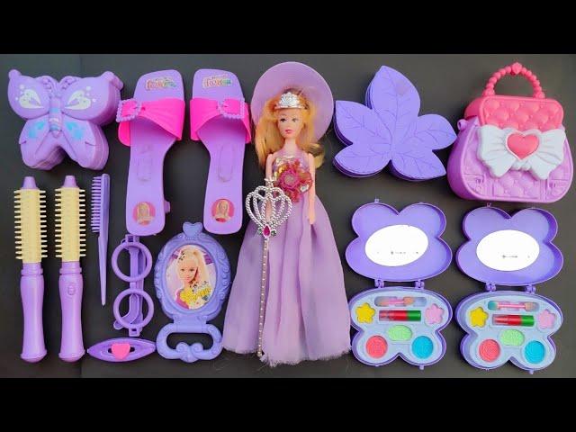 Most satisfying unboxing with modern barbie doll makeup toys | Hello kitty toys | ASMR