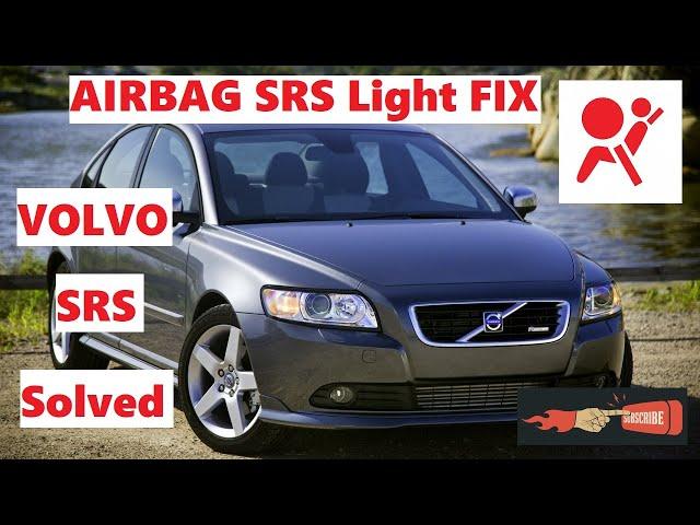  How to Fix Airbag light ON problem solved? Fast & Easy Repair!  VOLVO