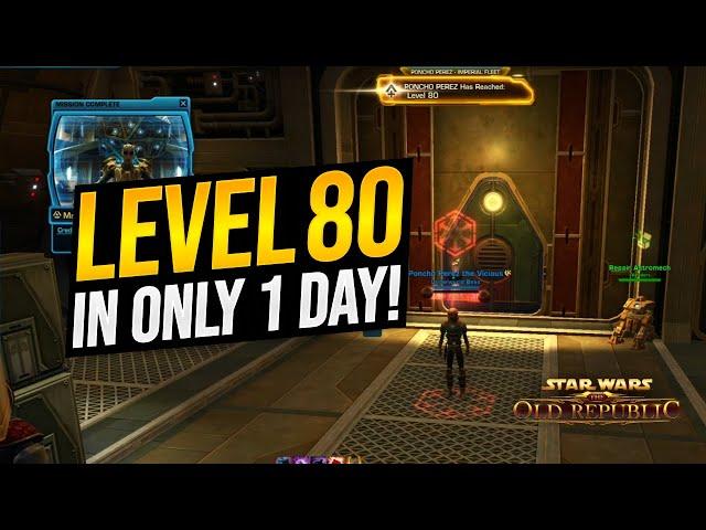 The Fastest Way to Level 80 (SWTOR Level 80 Boost)