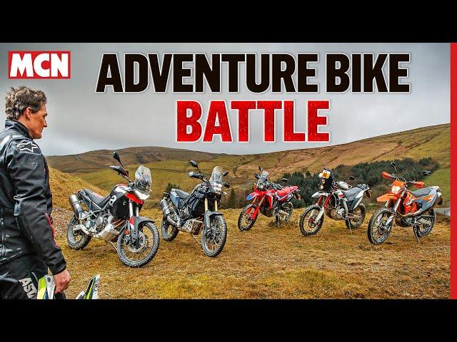 Looking for adventure! 2022 middleweight mud plugger shoot-out | MCN group test