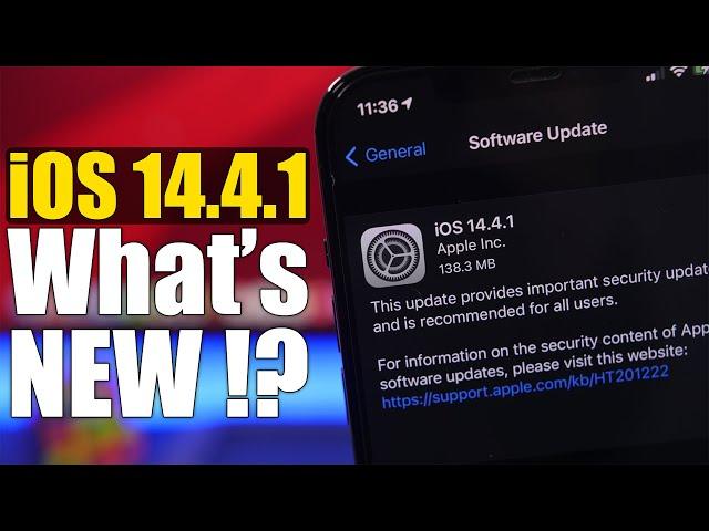 iOS 14.4.1 Released - What's NEW !?