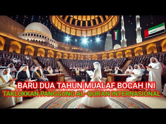 HEBOH! BOCAH MUALAF ASAL INDONESIA GUNCANG DUNIA DENGAN PRESTASI DI PANGGUNG AL-QUR'AN INTERNASIONAL