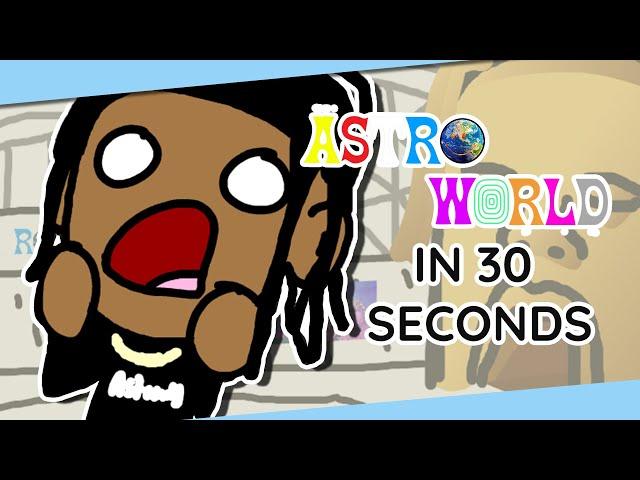 Basically Travis Scott's "ASTROWORLD" in 30 Seconds