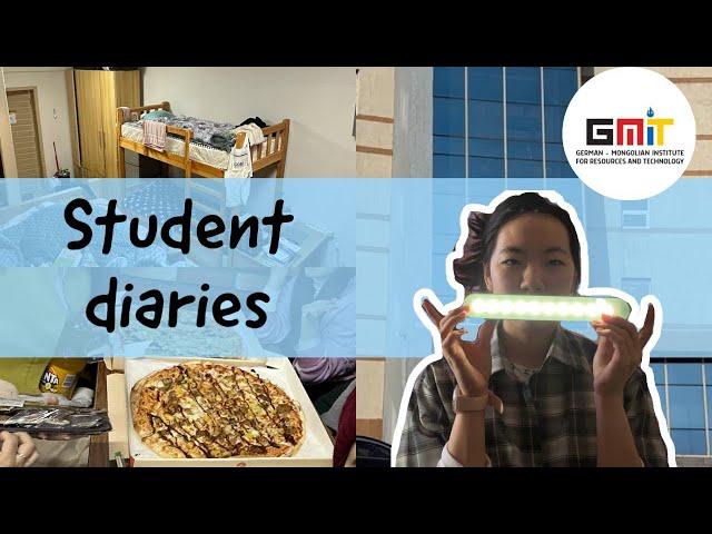 exam week | The German-Mongolian Institute of Technology (GMIT) | дотуур байр | dorm life