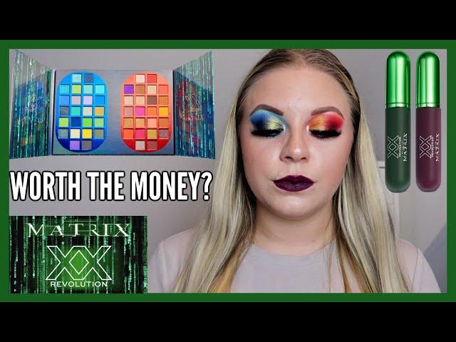 XXREVOLUTION X THE MATRIX | XX NEO EYESHADOW PALETTE & SIMULATION LIP SET | makeupwithalixkate