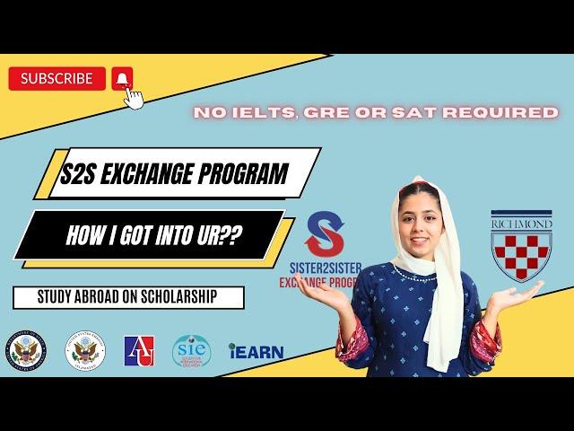 |SISTER2SISTER EXCHANGE PROGRAM|HOW I GOT INTO UR|STUDY ABROAD|INTRODUCTORY VIDEO|