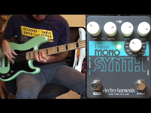 Electro-Harmonix Bass Mono Synth Demo [2 Minute Demo]