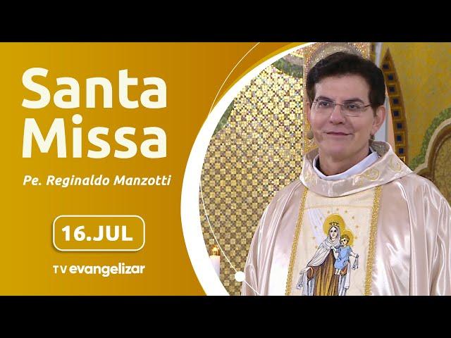 Santa Missa em honra à Nossa Senhora do Carmo com ‪@PadreManzottiOficial‬ | 16/07/2024