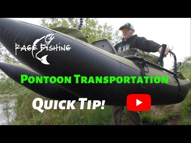 COLORADO PONTOON TRANSPORTATION - 4K - Pontoon transport tips - I use the bed of my Tundra!
