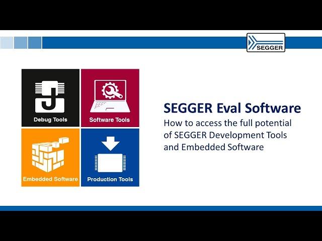 Getting started with SEGGER Eval Software | SEGGER