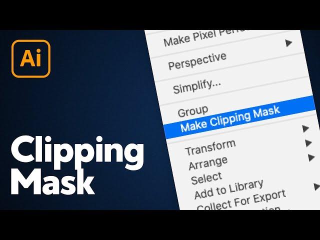 How to Make a Clipping Mask in Illustrator (Tutorial)