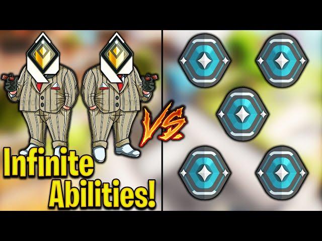 Valorant: 2 Radiant with Infinite Abilities VS 5 Platinum Players! - Who Wins?