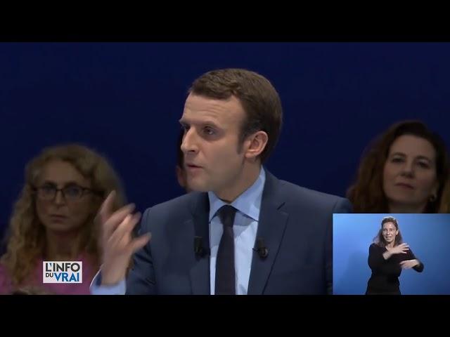 Macron : Le poids des mots - L’info du Vrai du 06/10 – CANAL+