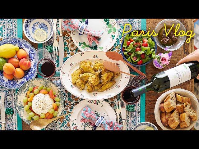 What we did during the relaxing weekend: shopping, happy tasty dinner with goodliving in paris vlog