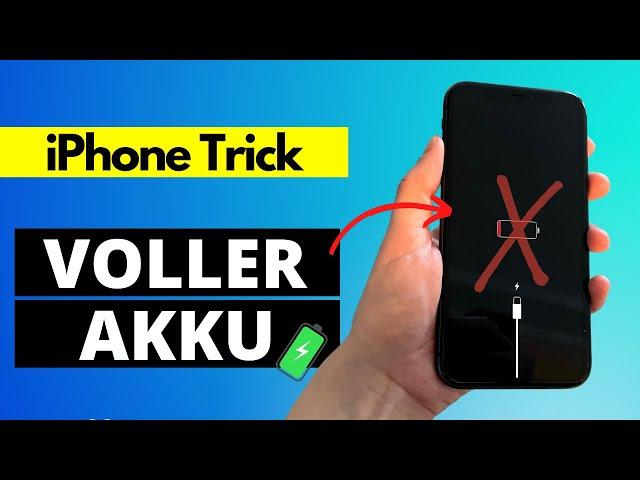 Mit DIESEM Trick hält dein iPhone-Akku LÄNGER durch!