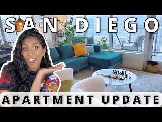 Updated San Diego Apartment Tour | Eshi Jay