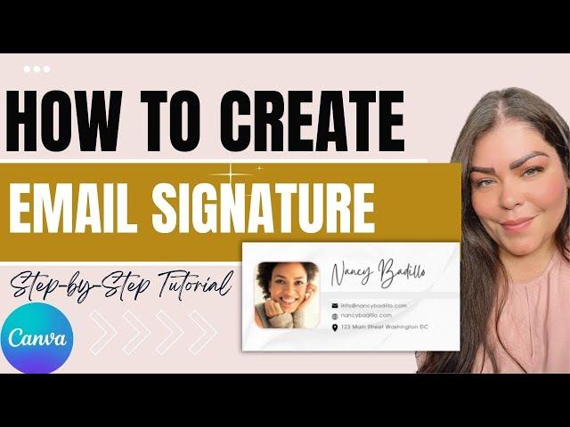 How To Create Email Signature Step-by-Step Tutorial