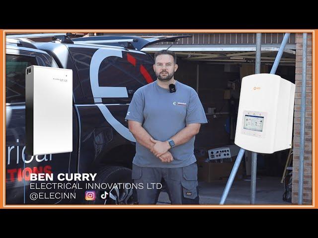 Solis Hybrid Inverter and Puredrive battery installation