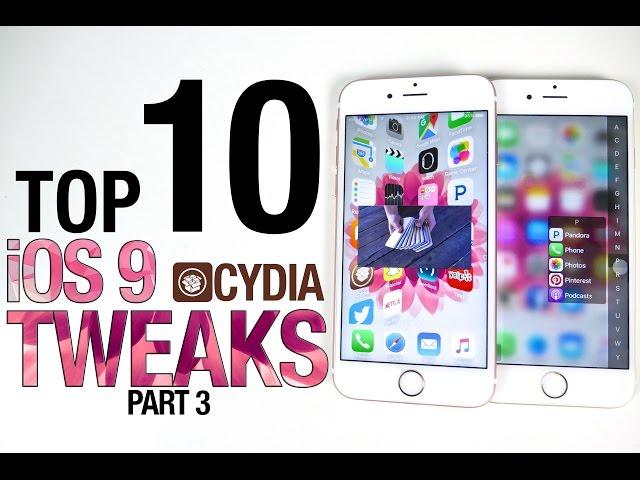 Top 10 iOS 9 Cydia Tweaks Part 3 - 9.0.2 Pangu Jailbreak Compatible