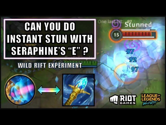 THE BEST ITEM FOR SERAPHINE? - WILD RIFT EXPERIMENT