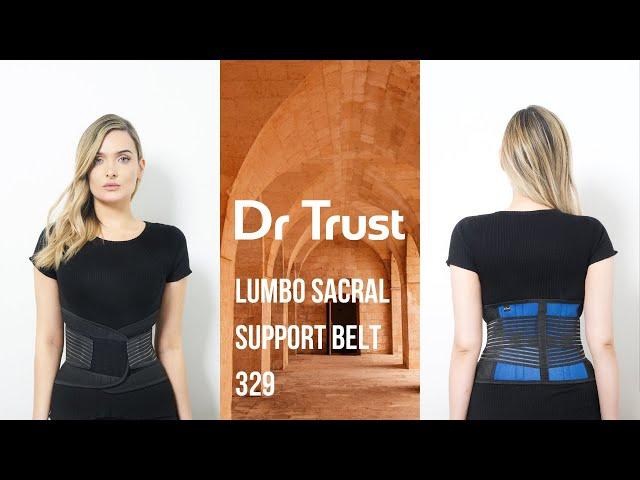 Dr Trust USA Lumbo Sacral Support Lumbar Brace LS Belt 329