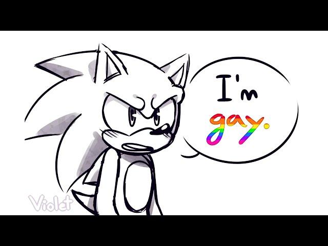 SONIC IS GAY - A LGBTQ+ Themed Sonic Comic Dub Series! - Episode One: SONADOW (Sonic x Shadow)