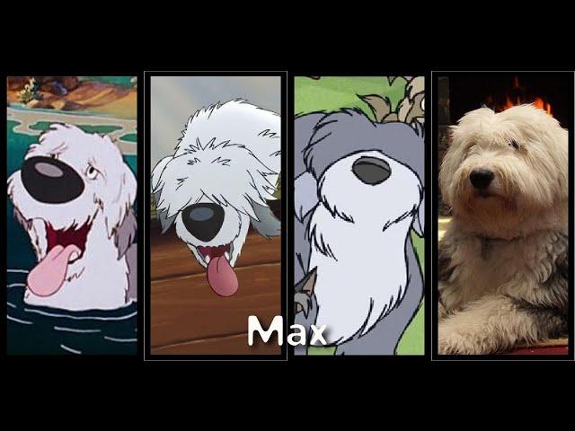 Prince Eric's dog (Max) Evolution (1989-2023)